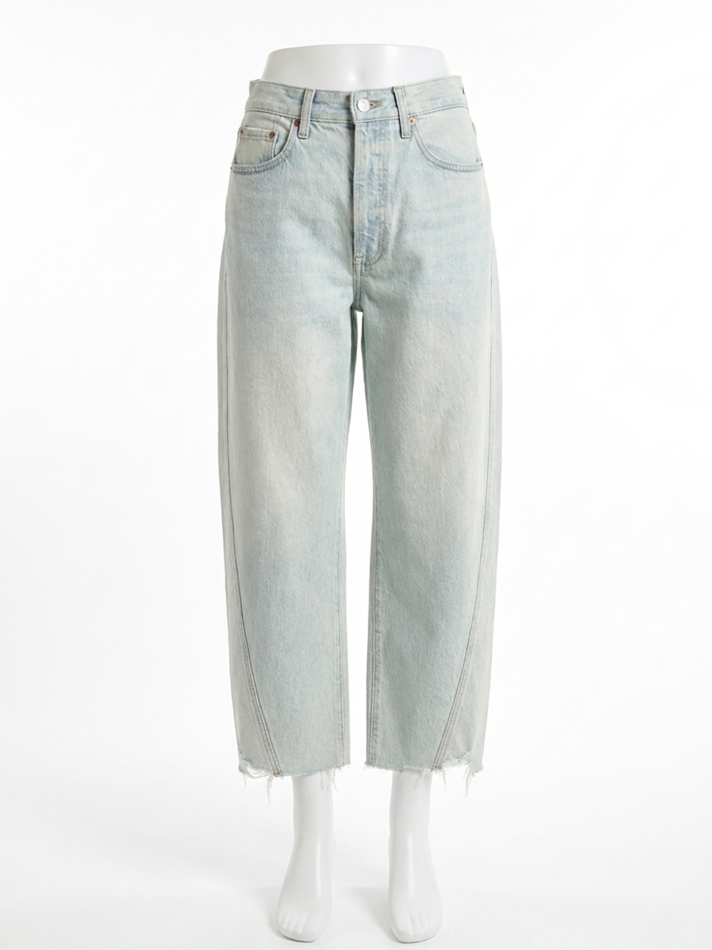 NEW DAZE westward barrel leg jeans in lost love vintage